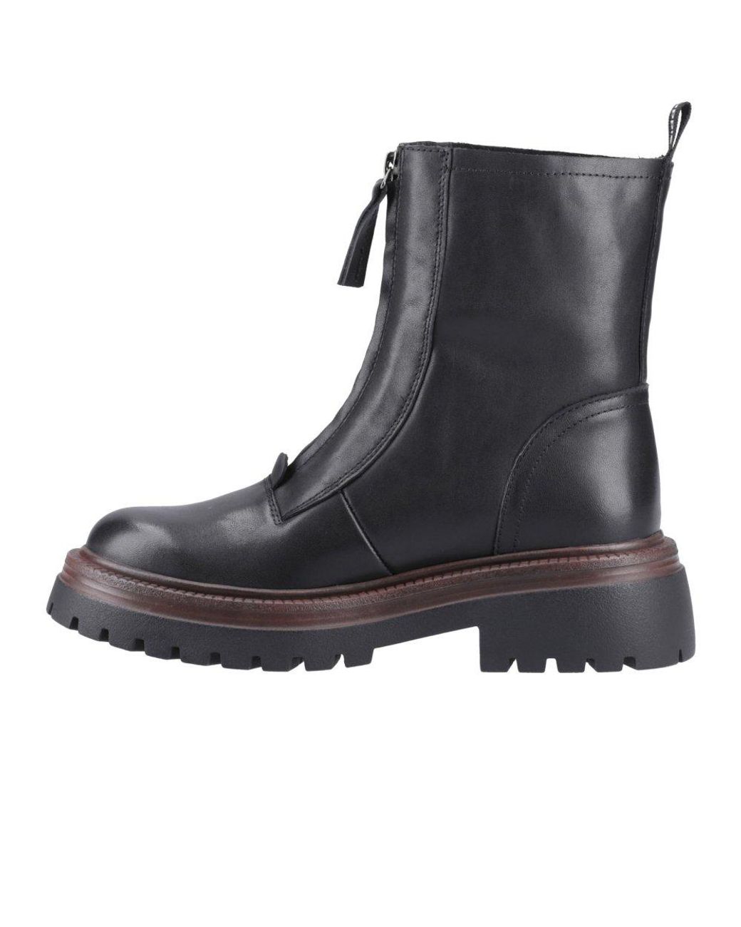 Hush Puppies Black Roxanna Ankle Boots
