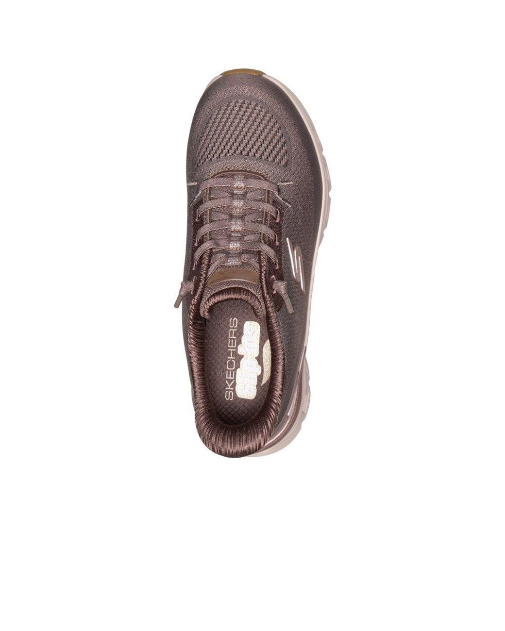 Skechers Gray Arch Fit Glide-Step Pro Golden Pace Trainers