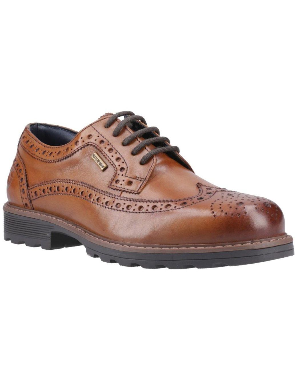 Cotswold Brown Ramsen Brogues for men
