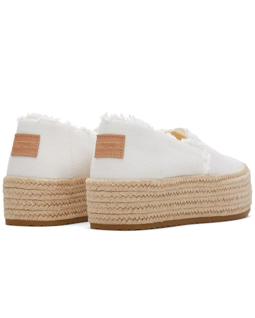 TOMS White Valencia Espadrilles