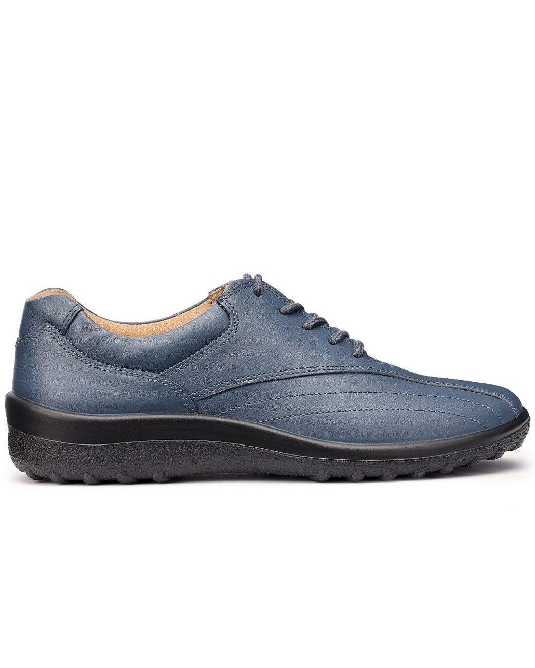 Hotter Blue Tone Ii Wide Fit Shoes