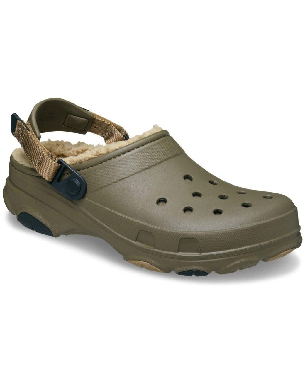 CROCSTM Green All Terrain Lined Clogs for men