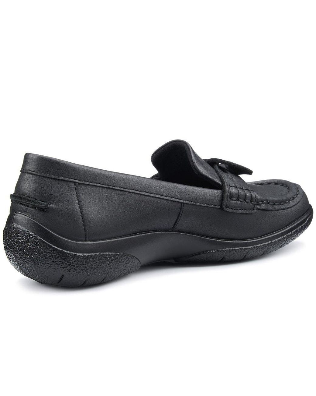 Hotter Black Cabana Shoes