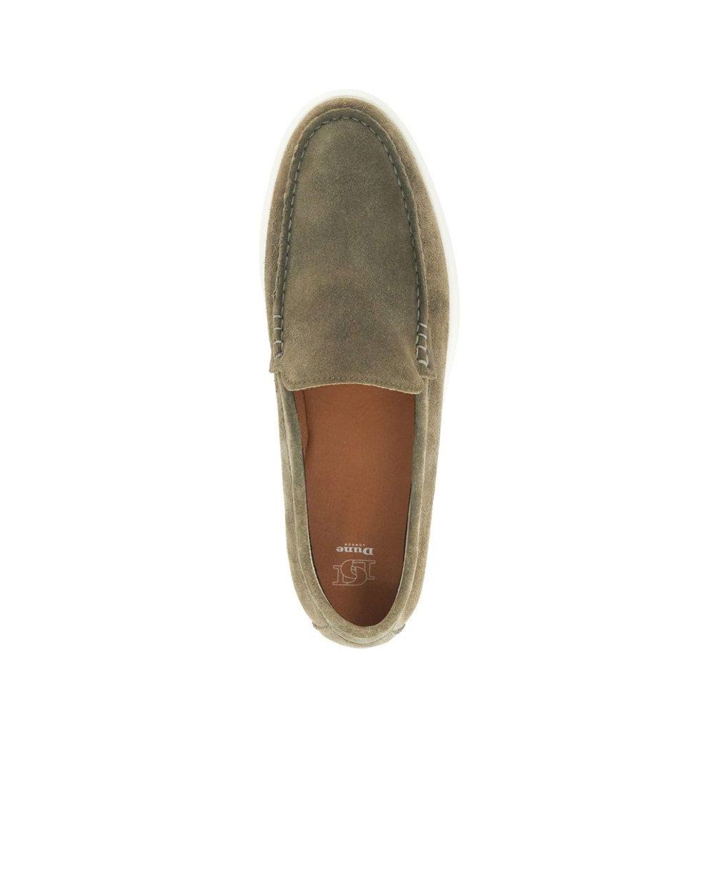 Dune Multicolor Buftonn Loafers for men