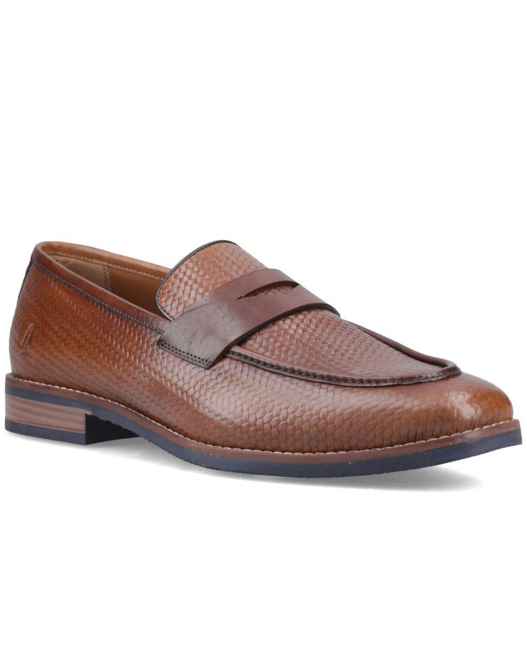 Hush Puppies Brown Mitchell Loafers for men