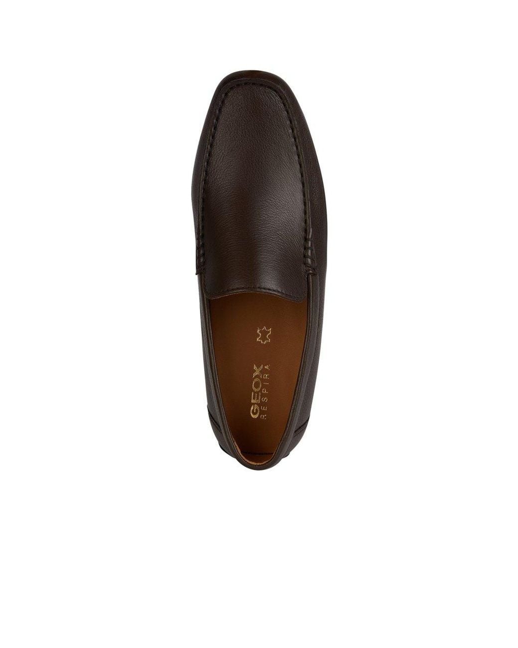 Geox Brown U Kosmopolis + Grip Moccasins for men