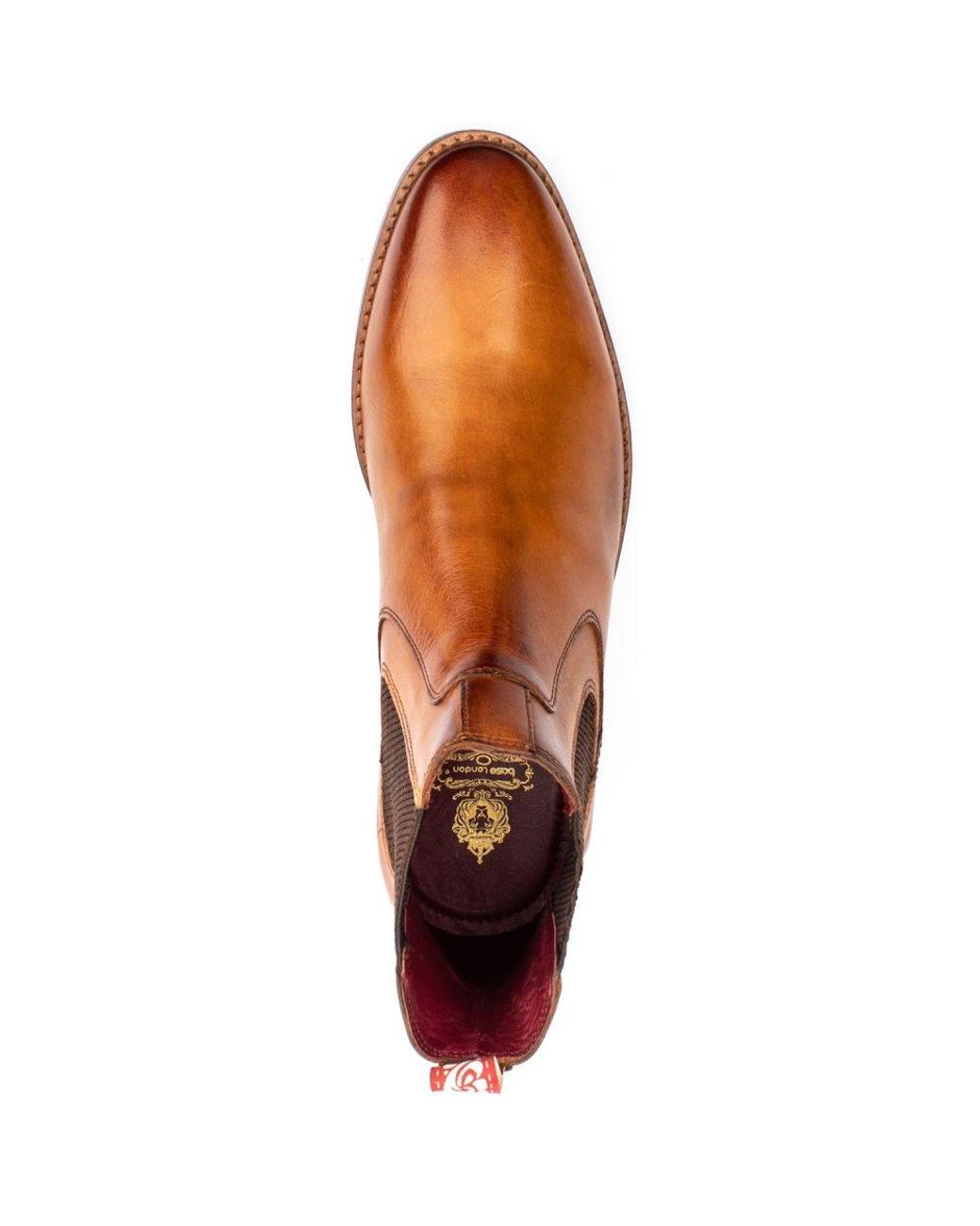 Base London Brown Scout Chelsea Boots for men