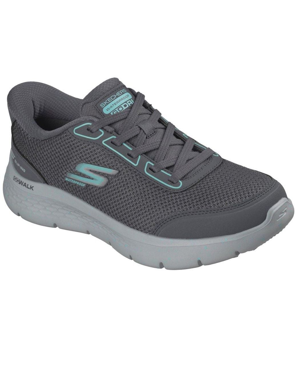 Skechers Gray Go Walk Flex Mabel Trainers