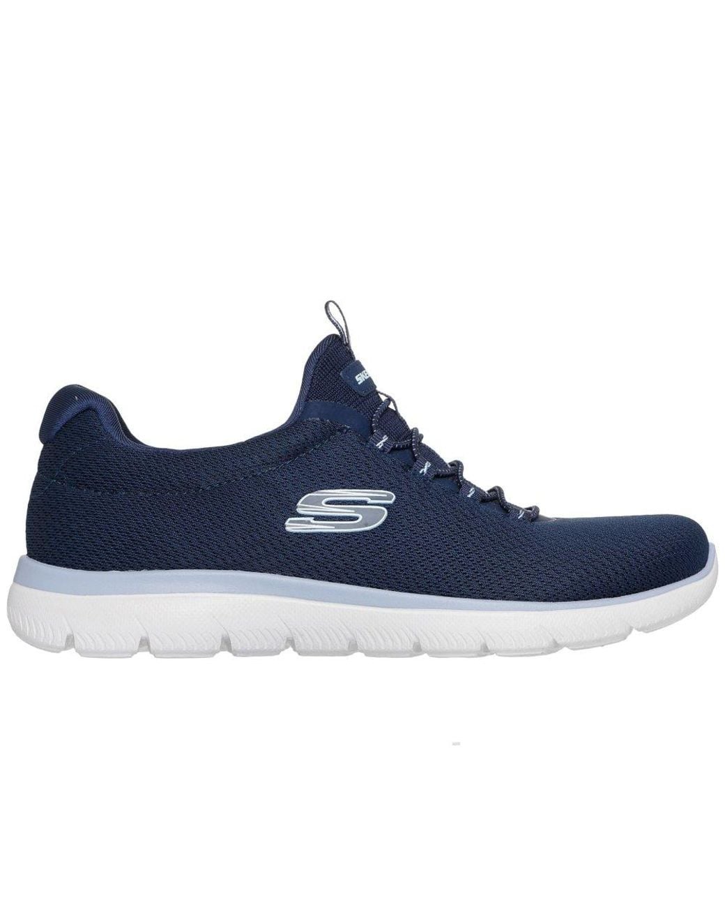 Skechers Blue Summits Summer Blush Trainers