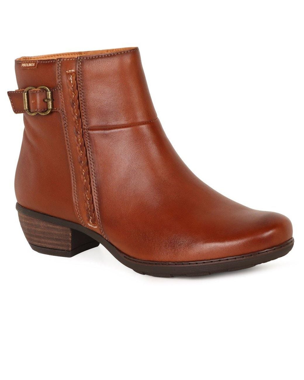 Pikolinos Brown Utiel Ankle Boots