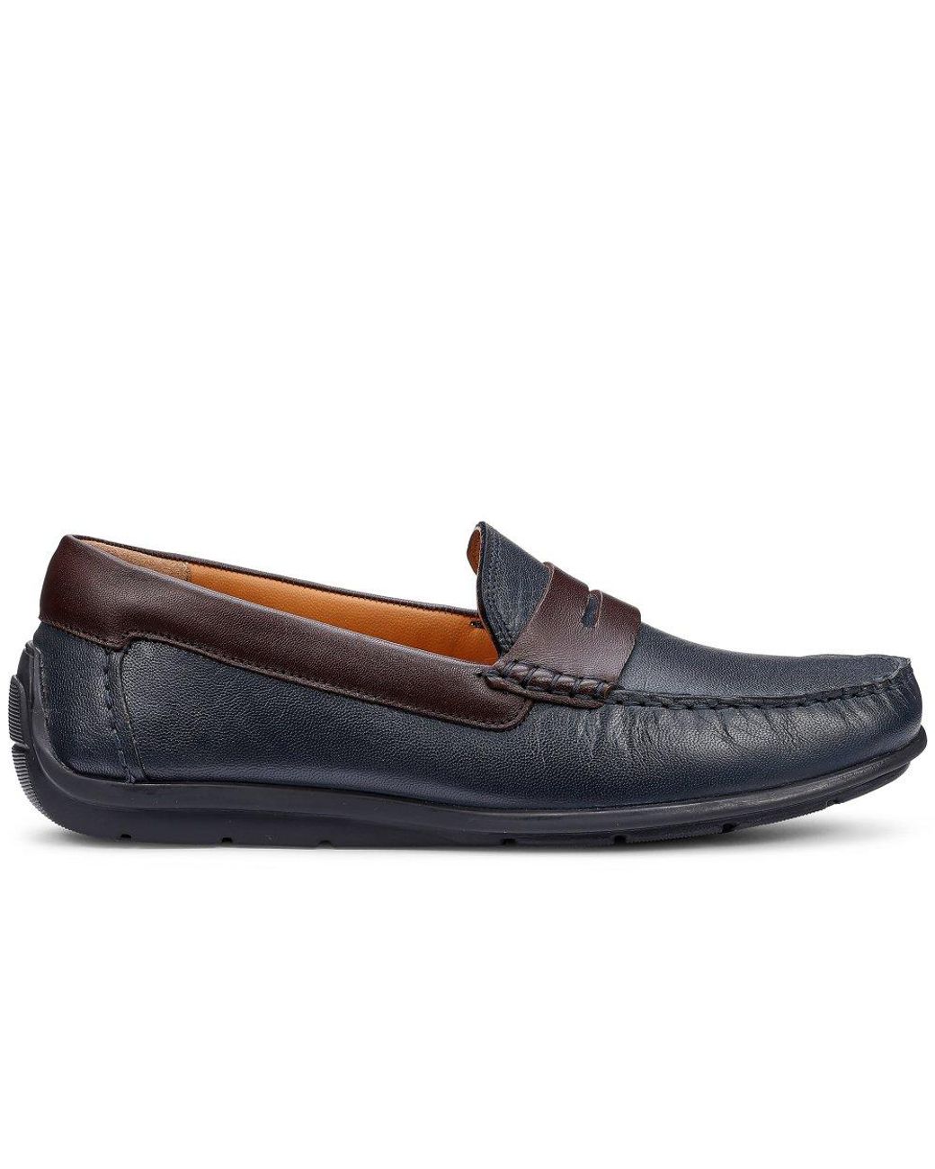 Hotter Blue Ewan Loafers for men