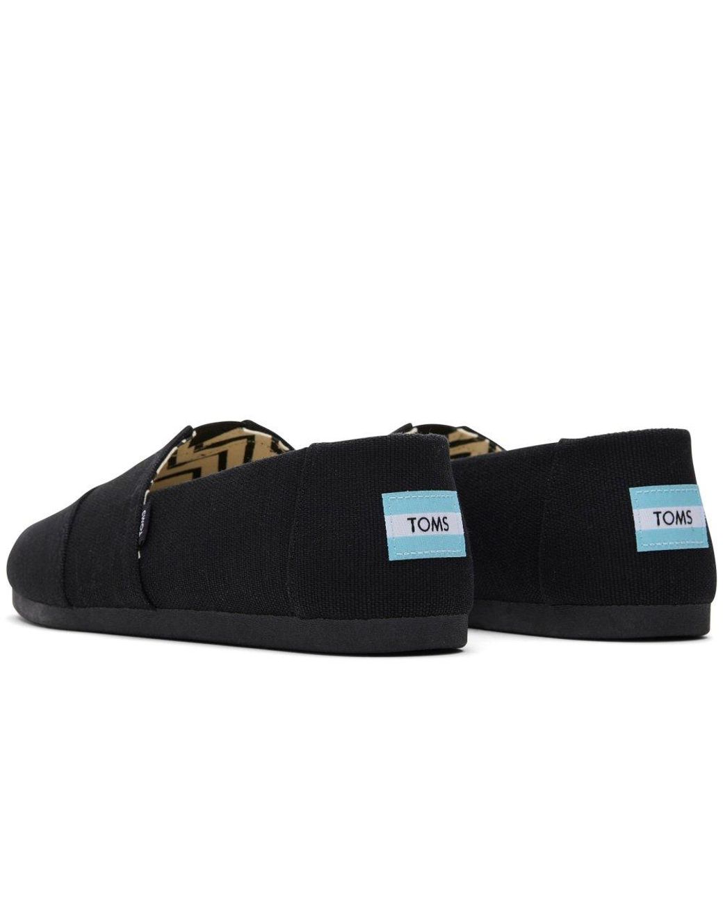 TOMS Blue Alpargata Slip On Shoes for men
