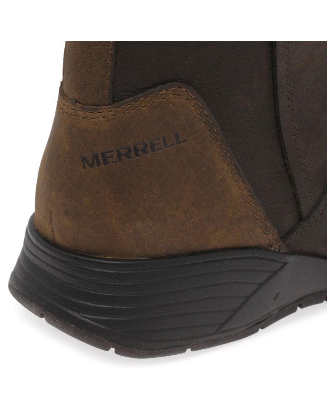 Merrell Travvy Tall Womens Waterproof Calf Length Boots in Brown | Lyst UK