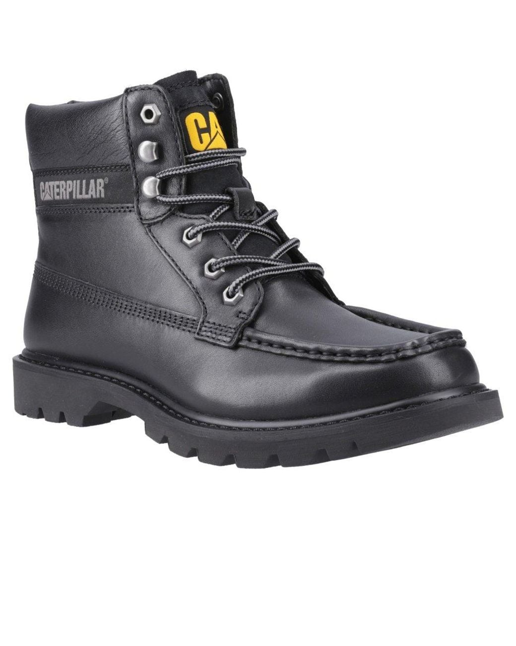 Caterpillar Black Colorado Moc Toe Boots for men