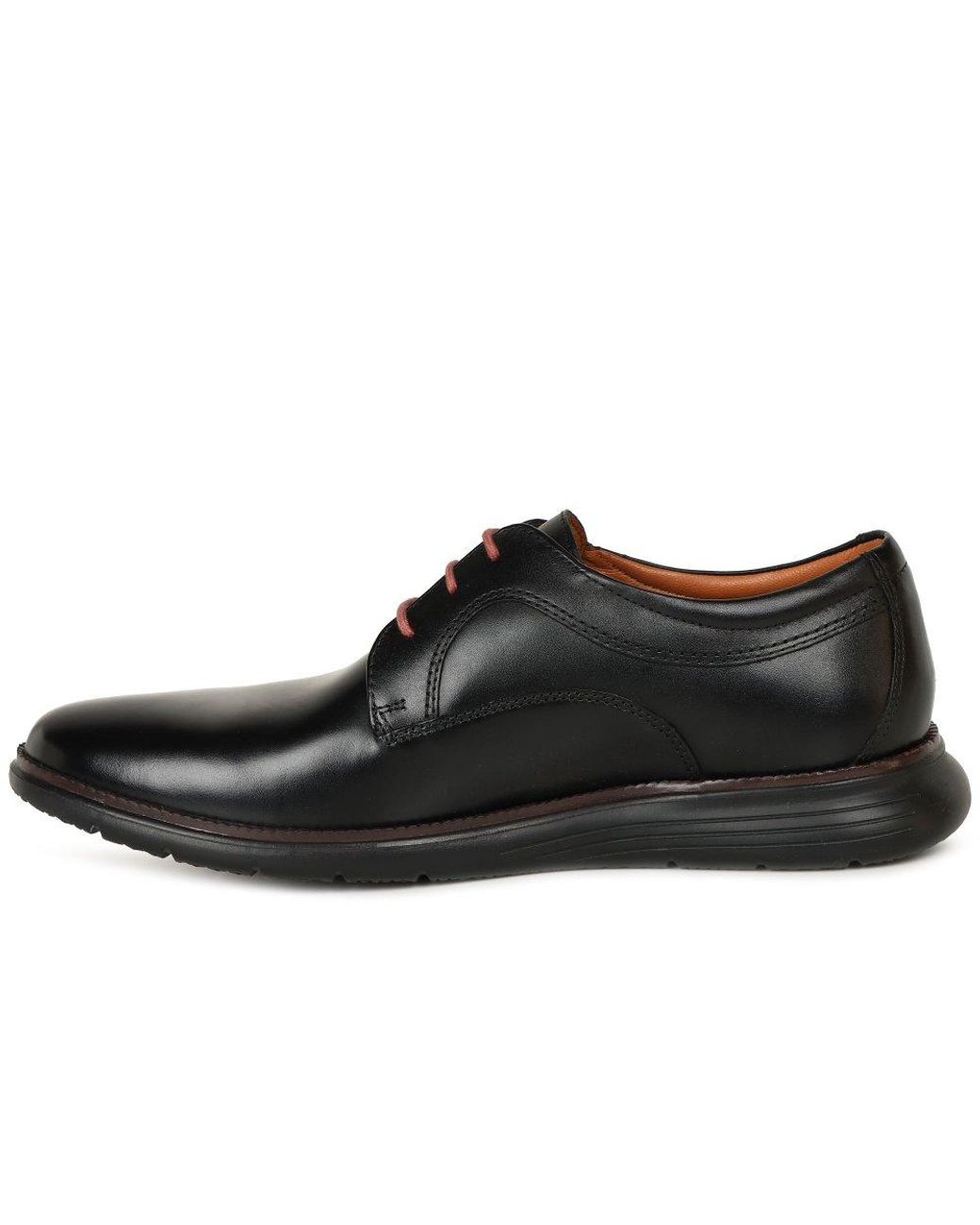 Base London Black Wing Derby Shoes for men