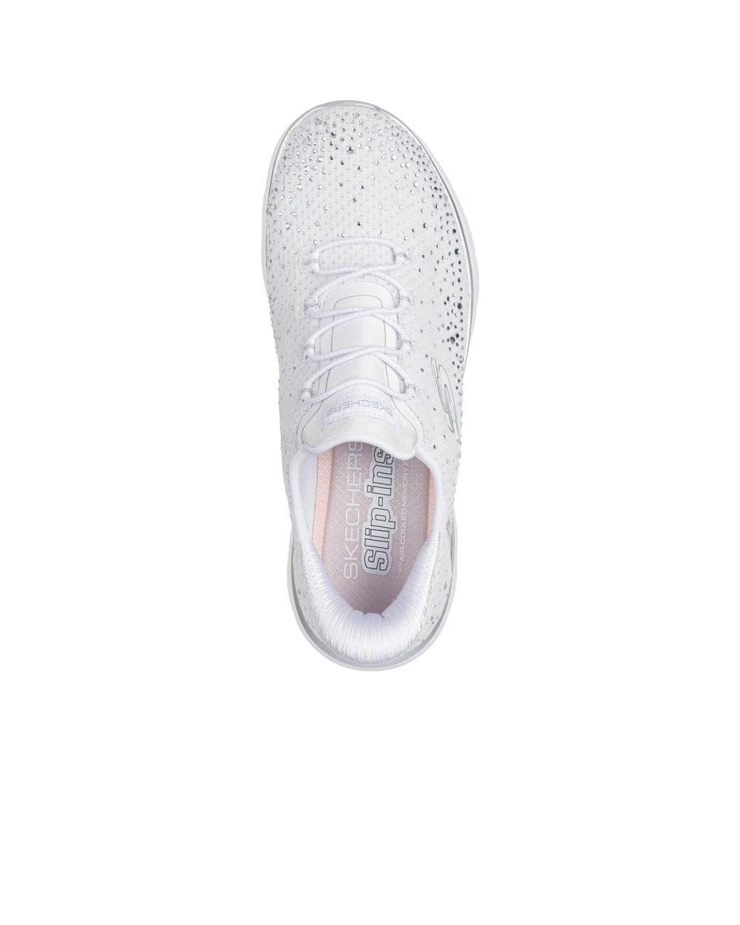 Skechers Gray Summit Brilliant Shine Trainers