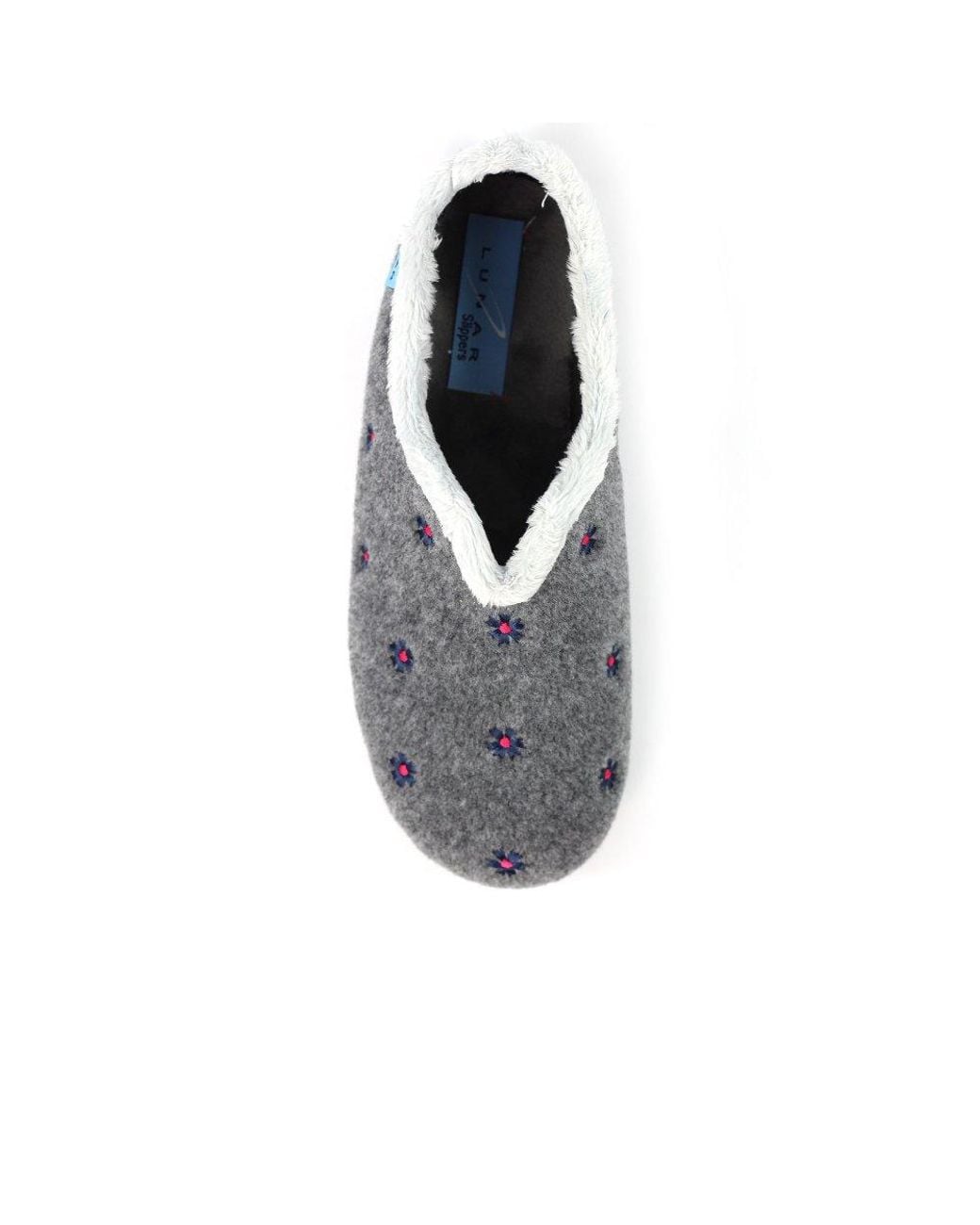 Lunar Gray Havana Slippers
