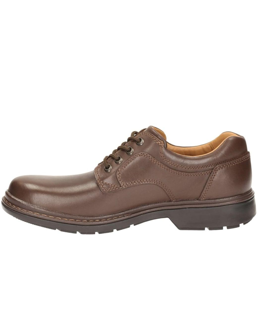 Clarks Rockie Lo Gtx Mens Wide Lace-up Shoe Brown for Men | Lyst