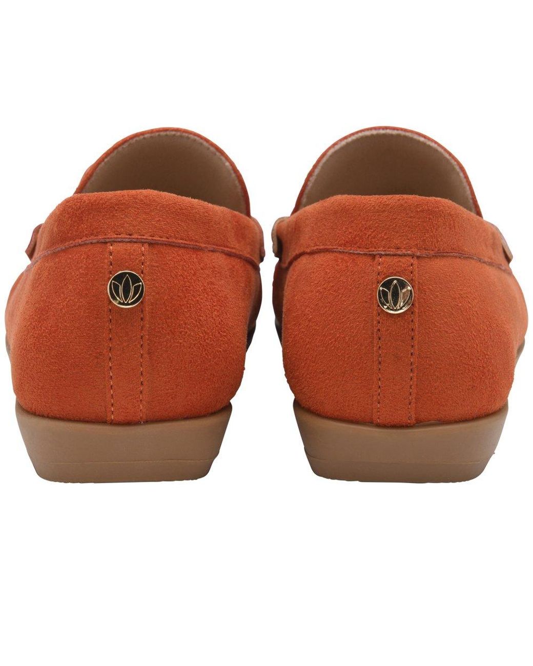 Lotus Red Coma Loafers