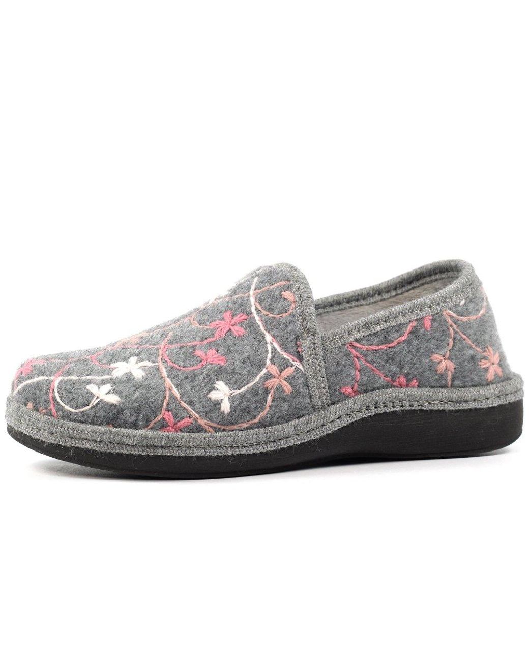 Lunar Gray Gibson Slippers
