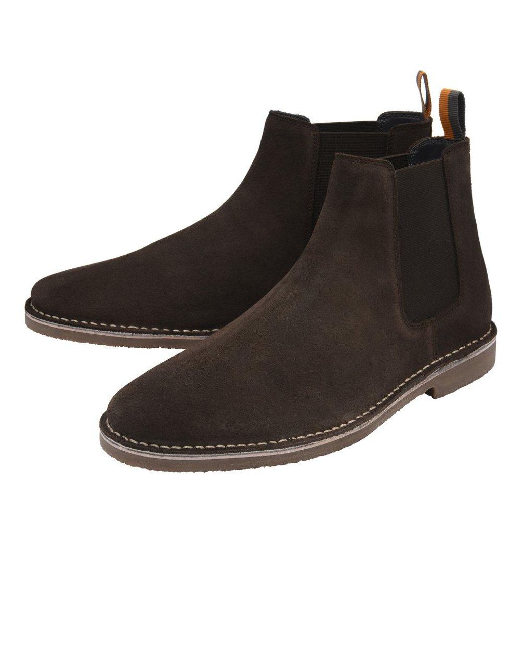 Frank Wright Black Whipp Chelsea Boots for men