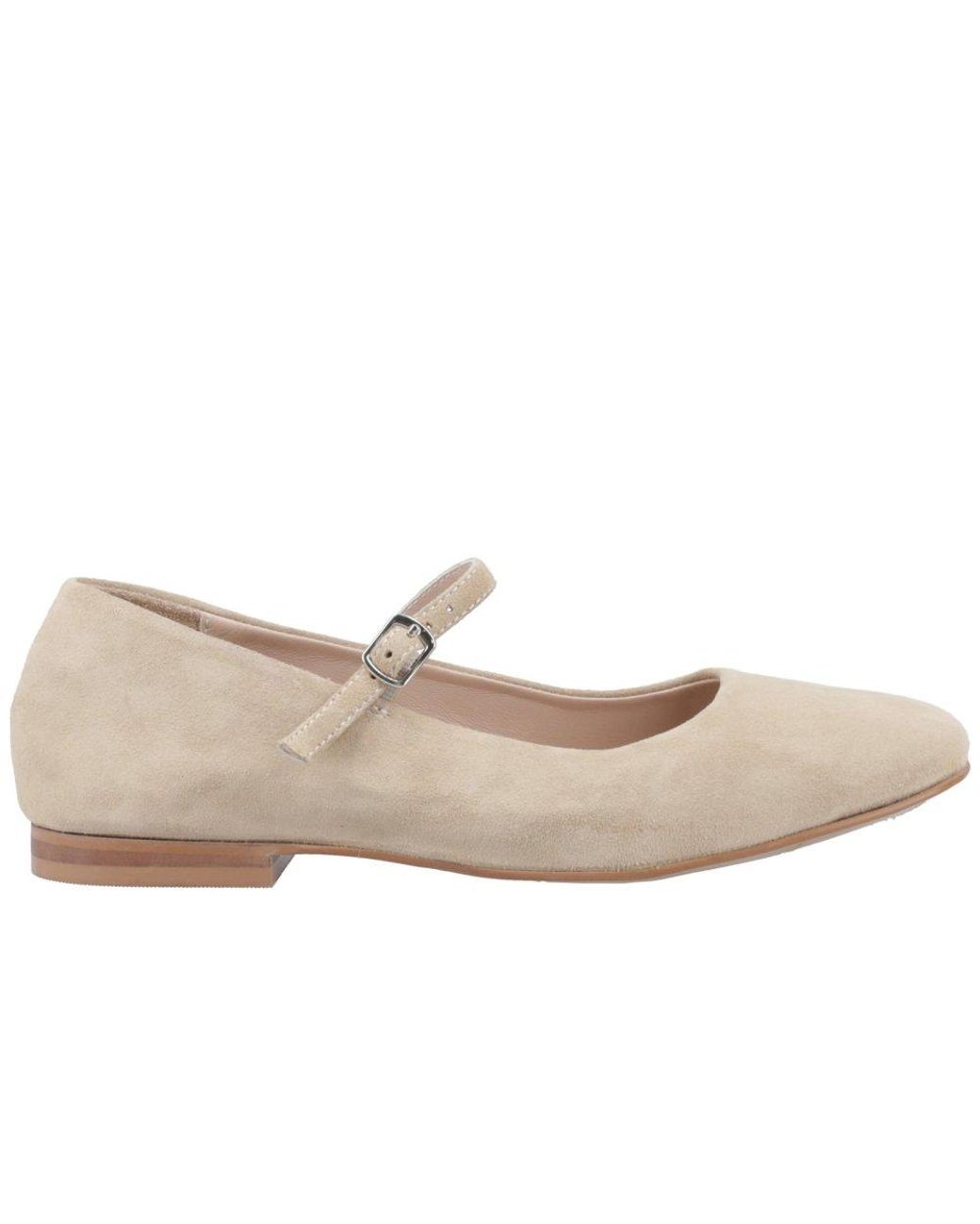 Hush Puppies Natural Pasha Mary Jane Shoes