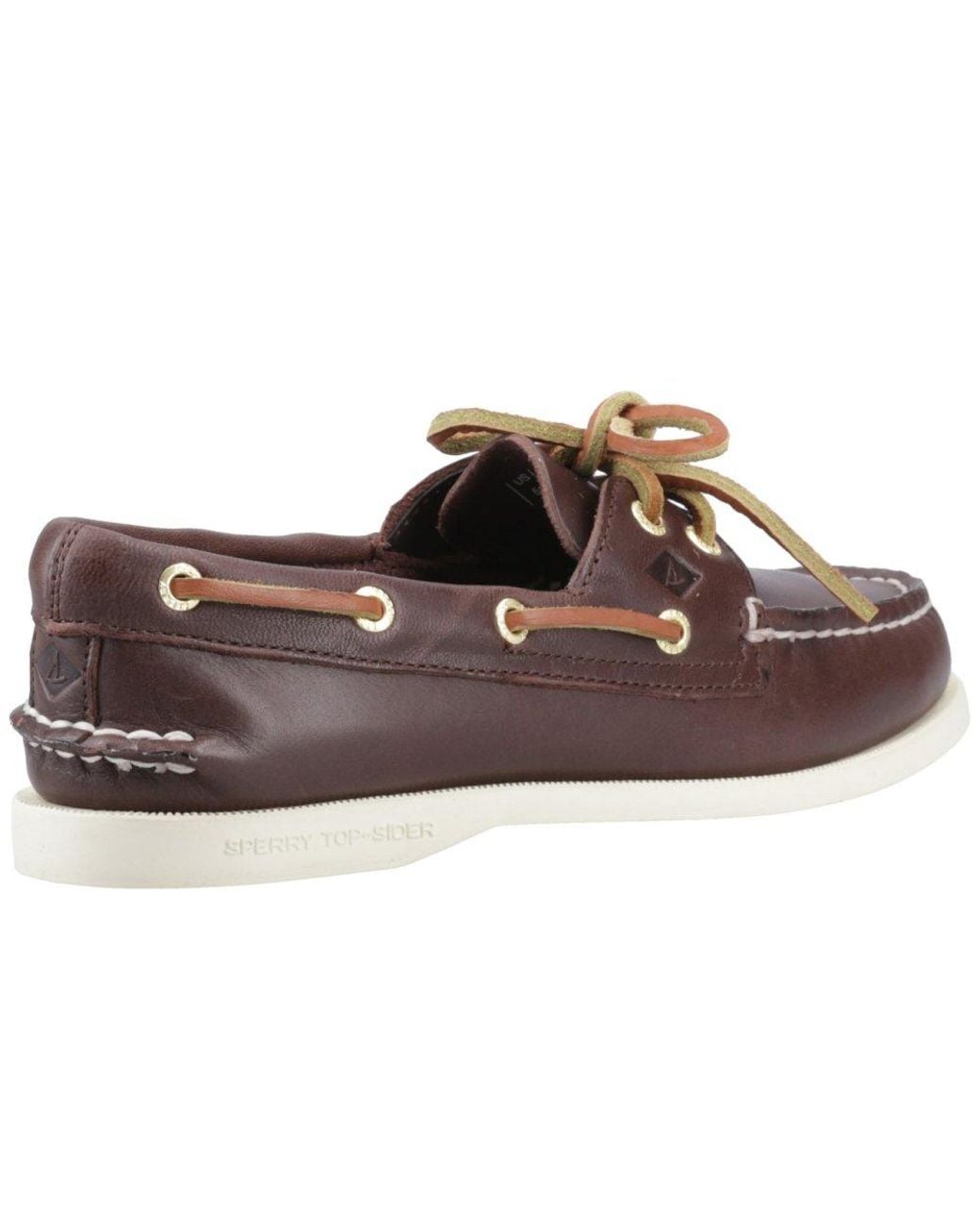 Sperry Top-Sider Brown Authentic Original 2 Eye Boat Shoes
