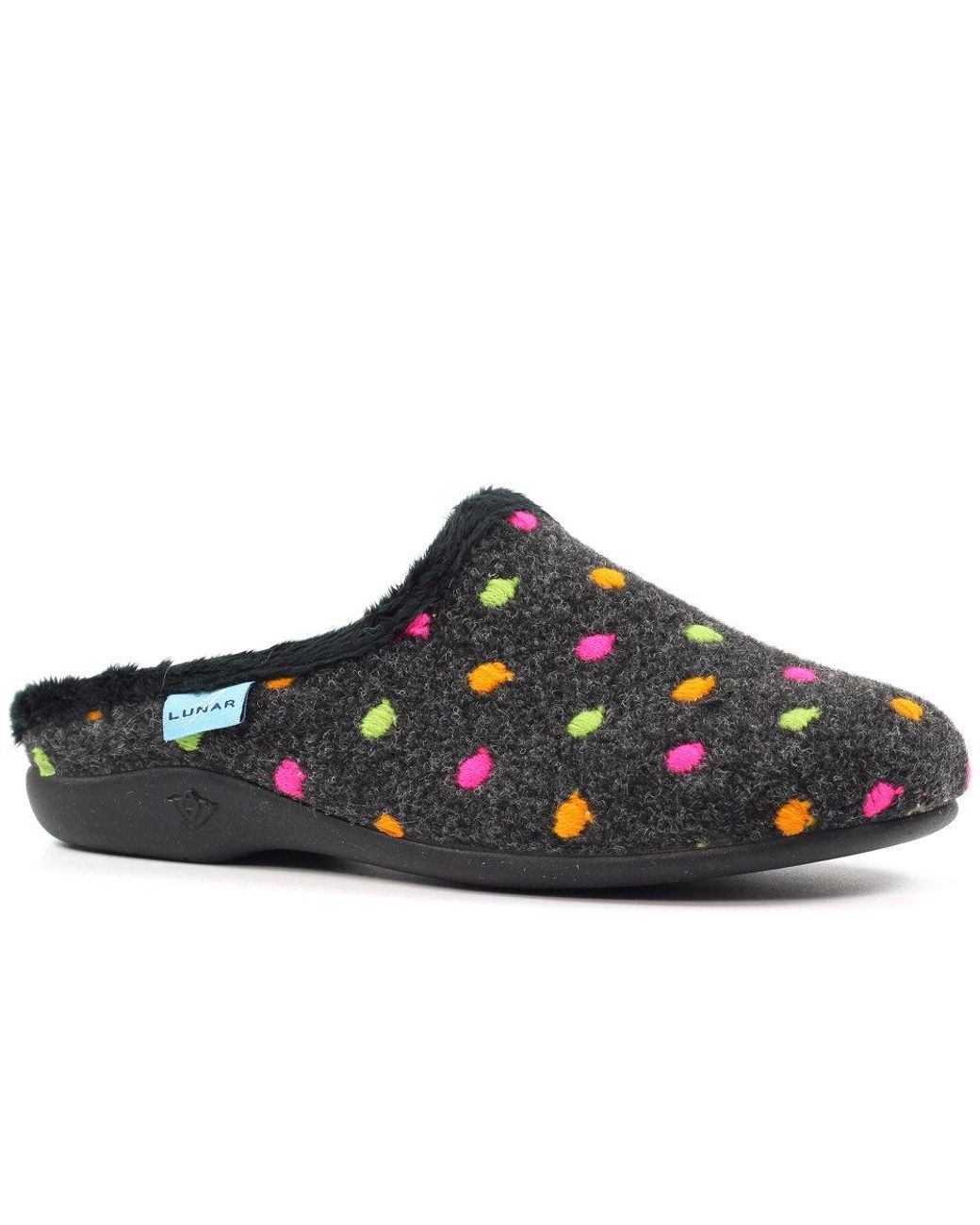 Lunar Blue Peanut Slippers