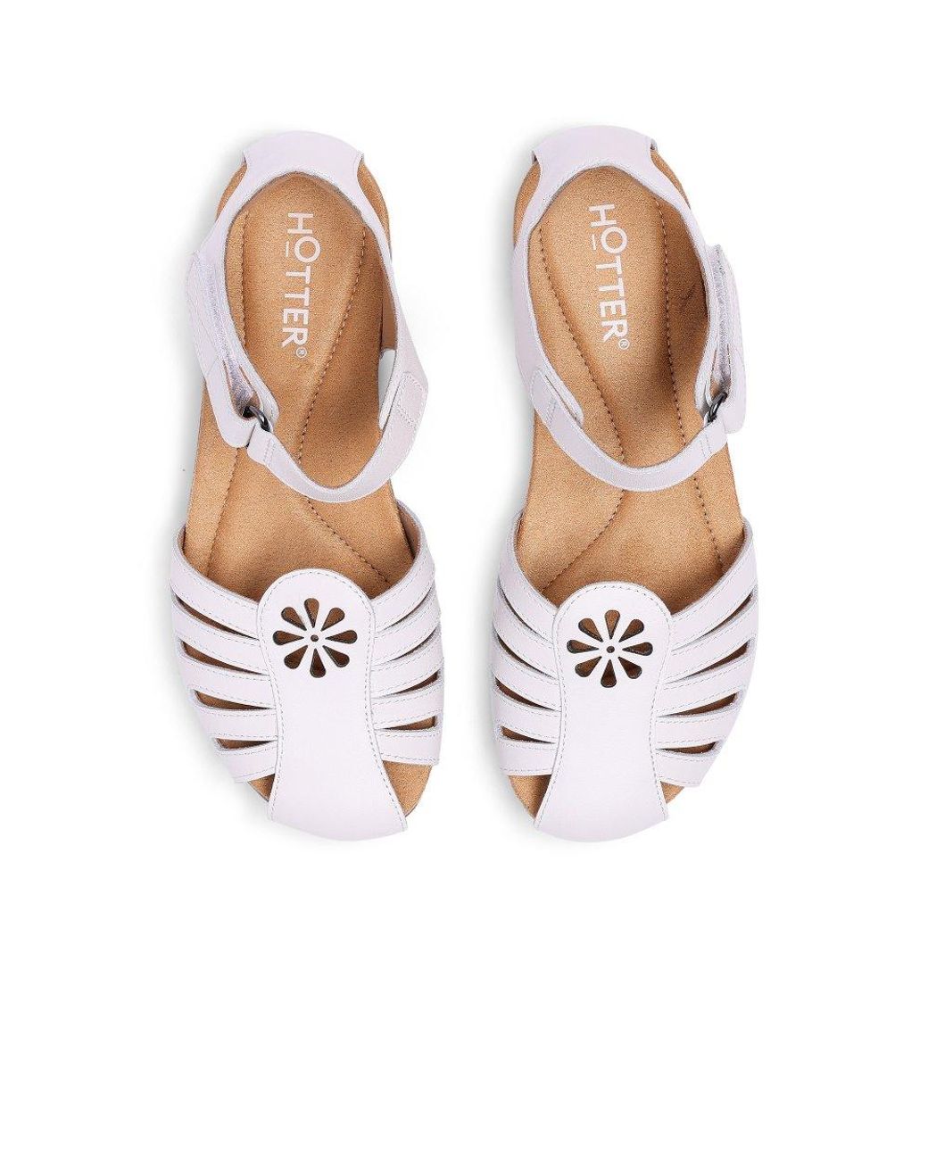 Hotter Metallic Dinaric Sandals
