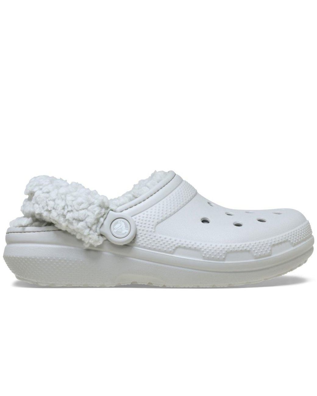 CROCSTM Black Classic Fleece Lined Clog for men