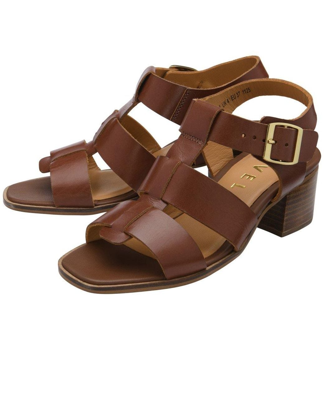 Ravel Brown Togston Heeled Sandals