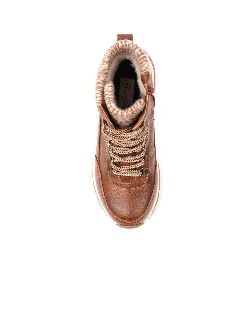 Lunar Brown Kallie Ankle Boots