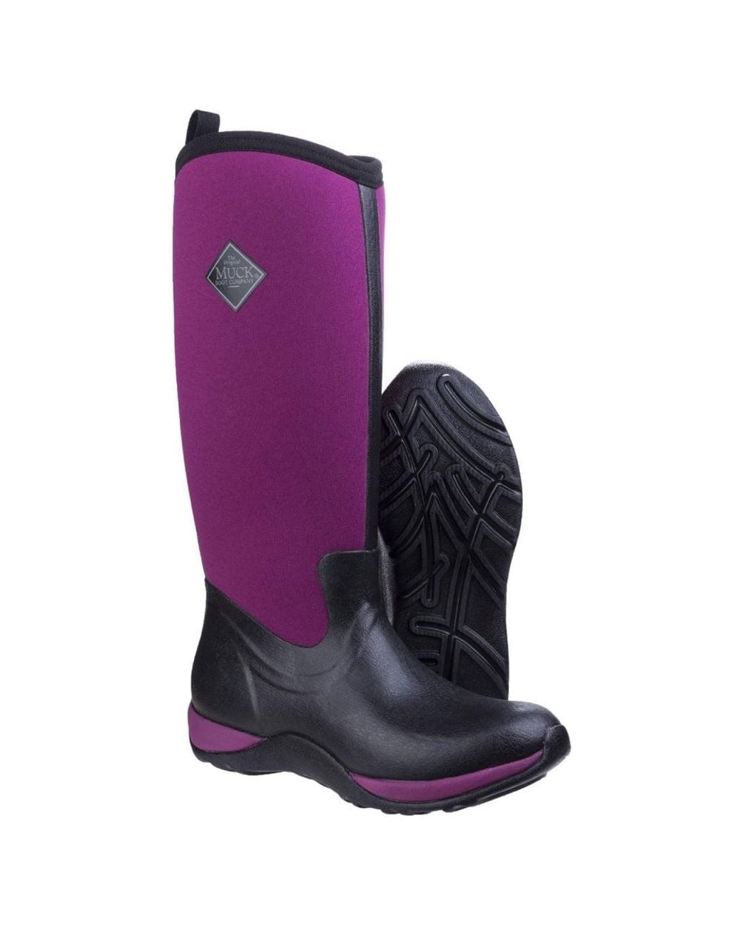 Muck Boot Purple Arctic Adventure Wellingtons