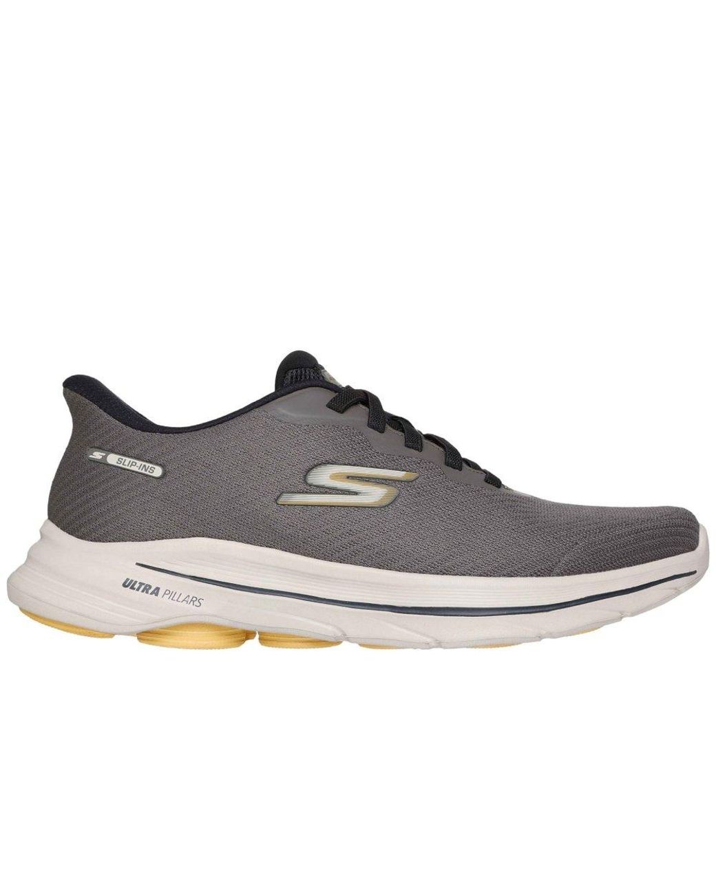 Skechers Black Go Walk 8 Pate Trainers for men