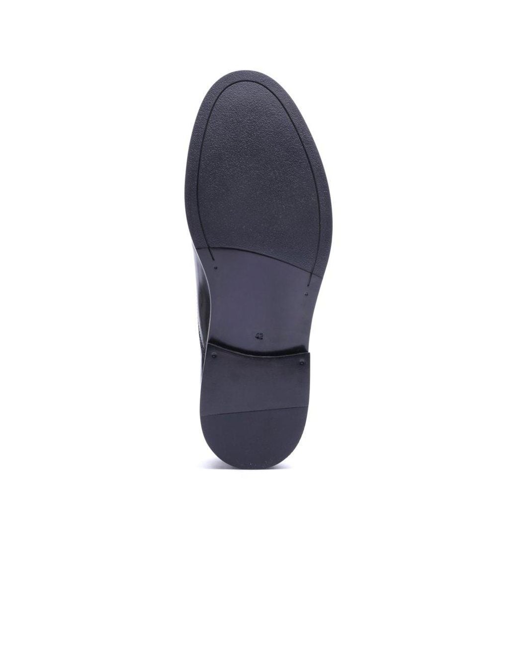 Base London Blue Roma Toe Cap Shoes for men