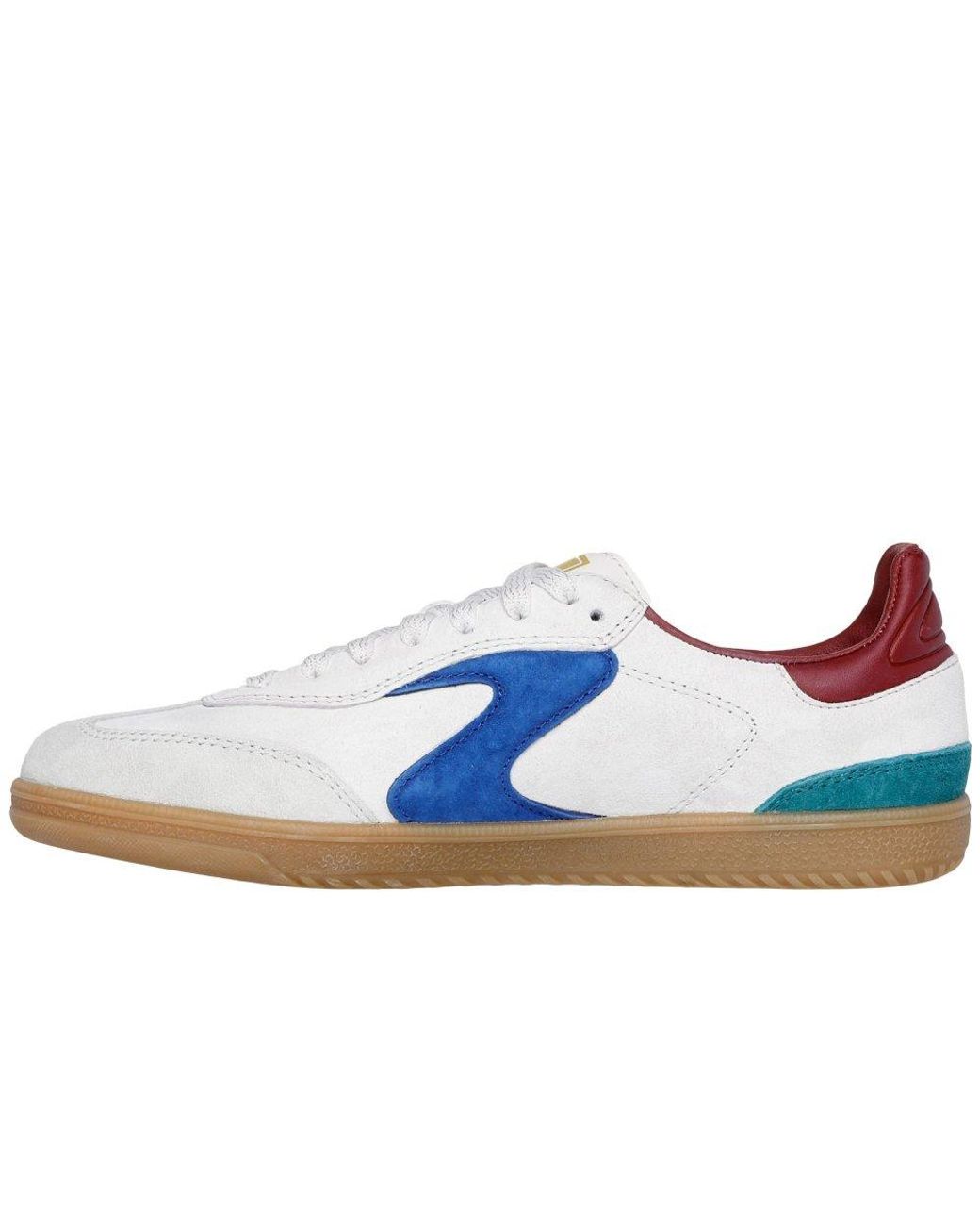 Skechers White Hotshot For The Win Trainers