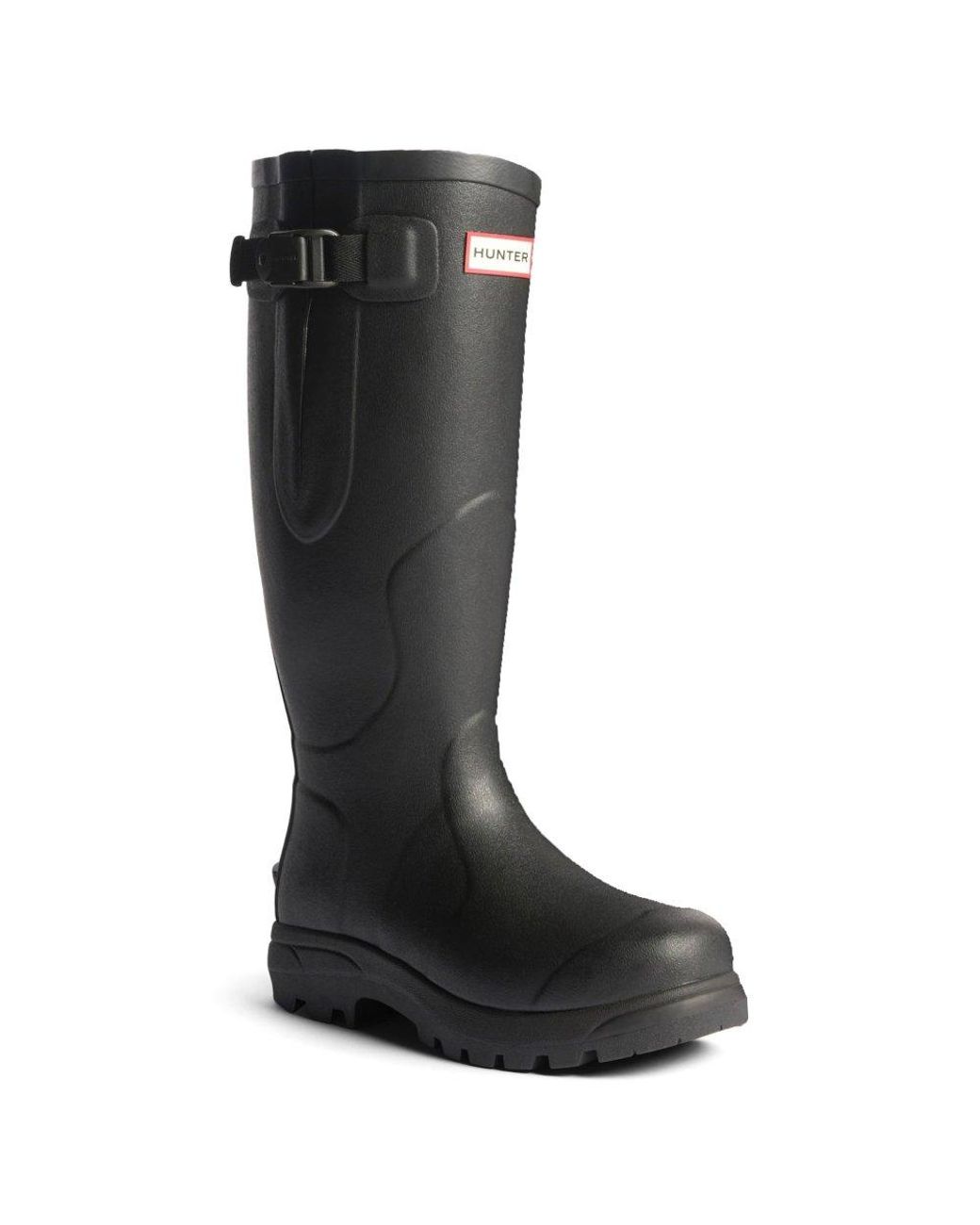 Hunter Black Balmoral Mk Ii Buckle Wellingtons for men