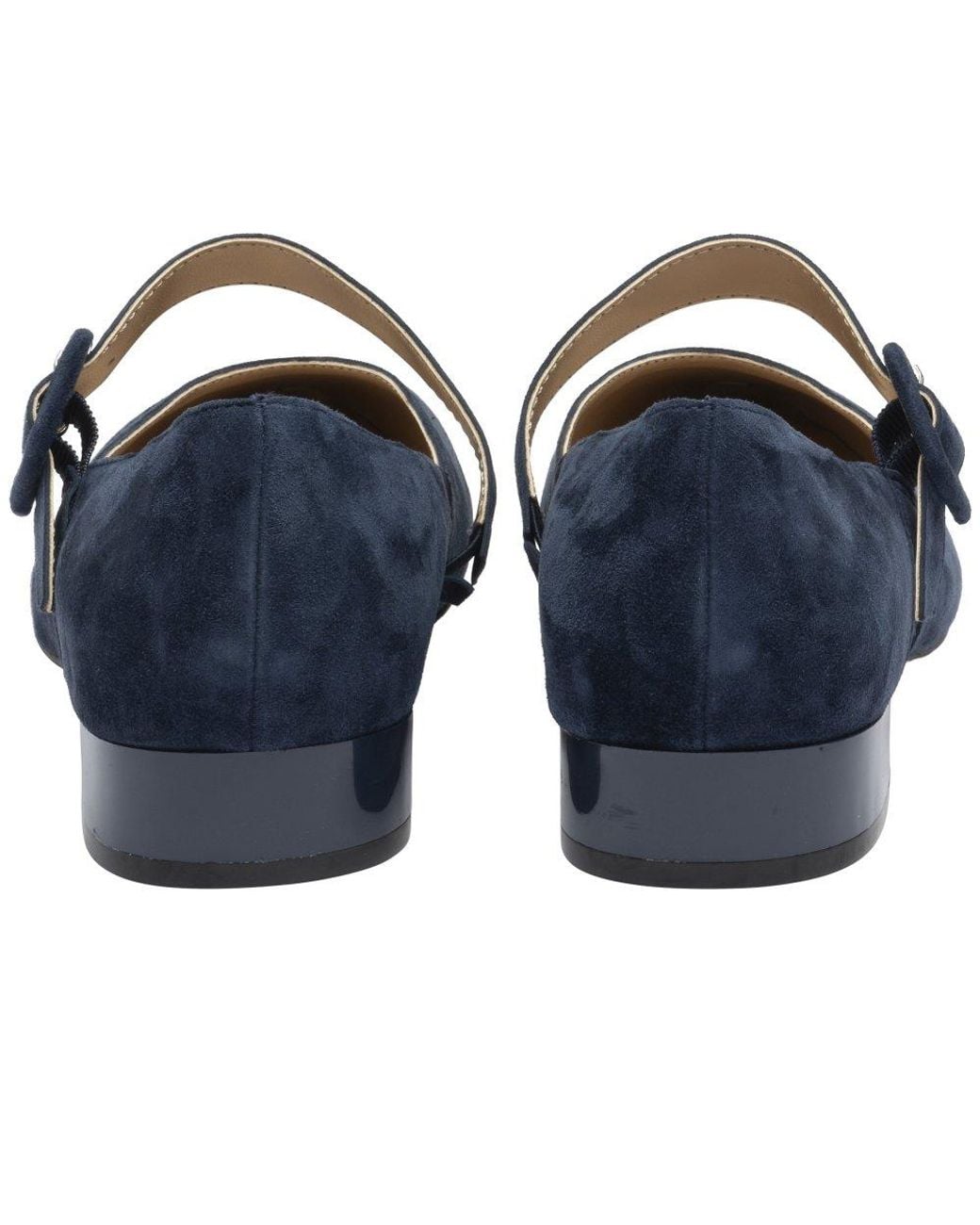 Lotus Blue Verbena Mary Jane Pumps