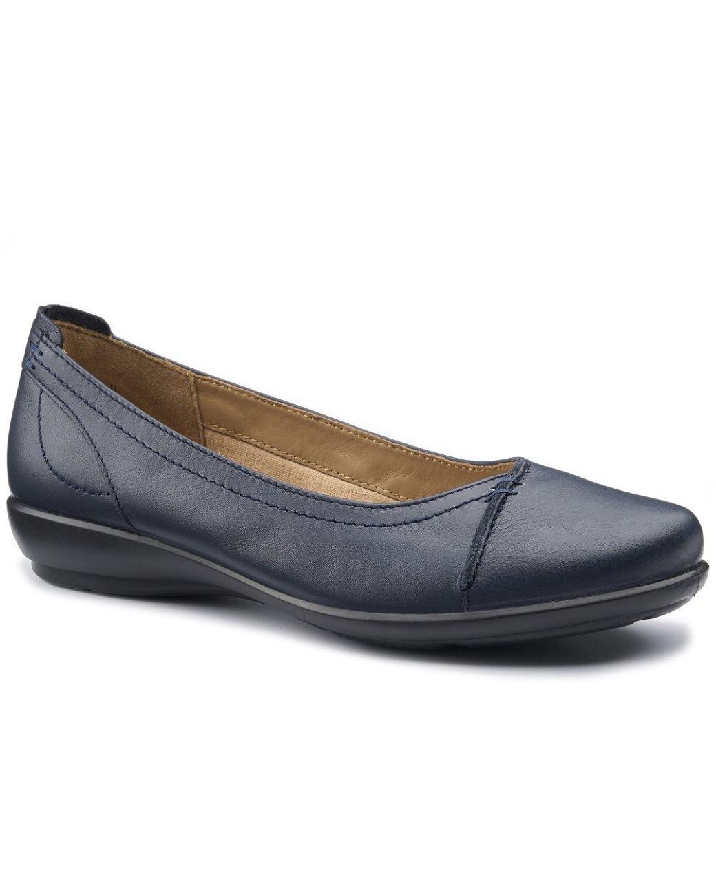 Hotter Blue Robyn Ii Extra Wide Pumps