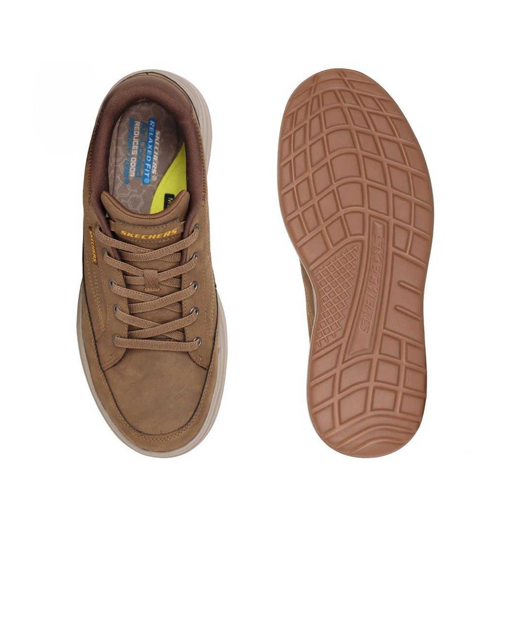 Skechers Brown Sterling Cedric Shoes for men