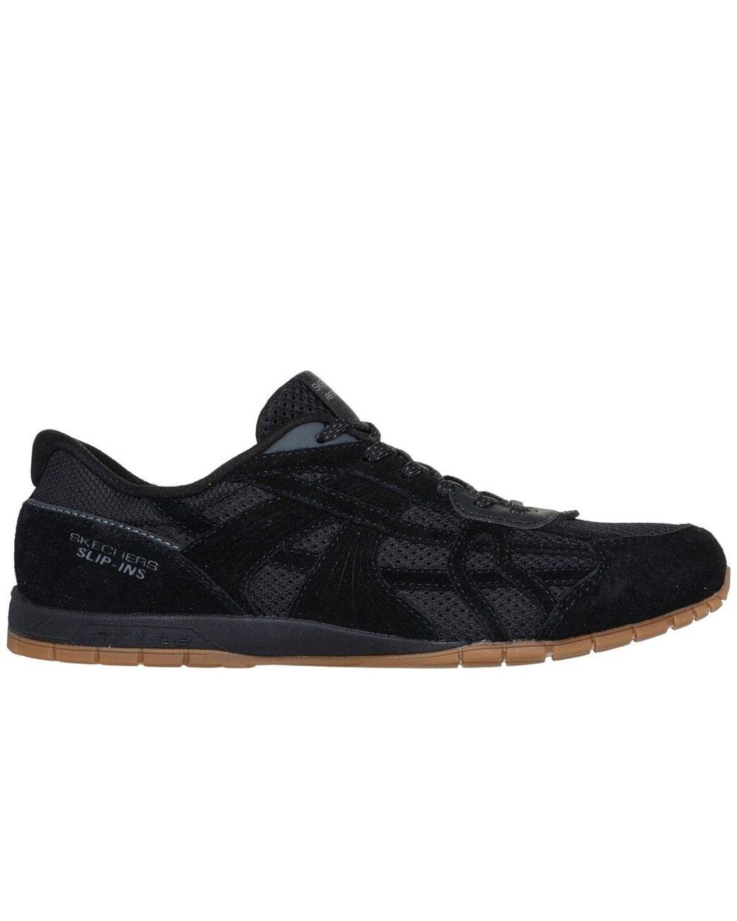 Skechers Black Retro Lite Oshare Trainers