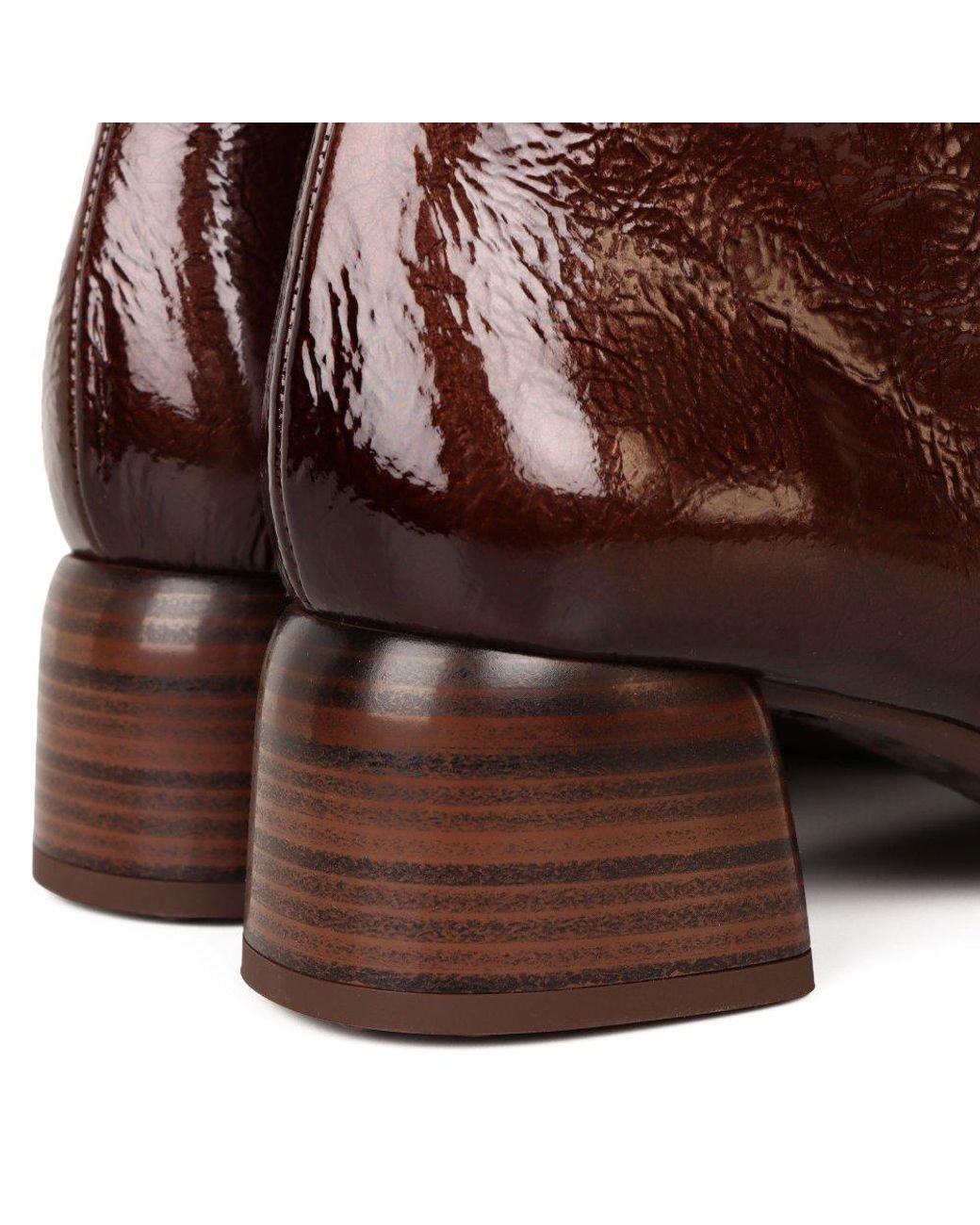 Hispanitas Brown Varsovia Lace Ankle Boots