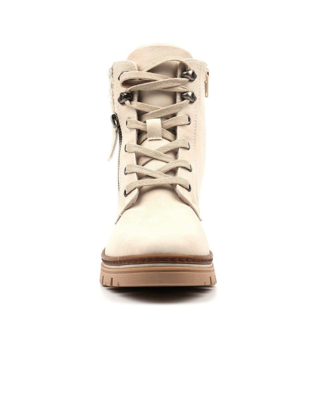 Lunar Natural Chantelle Ankle Boots