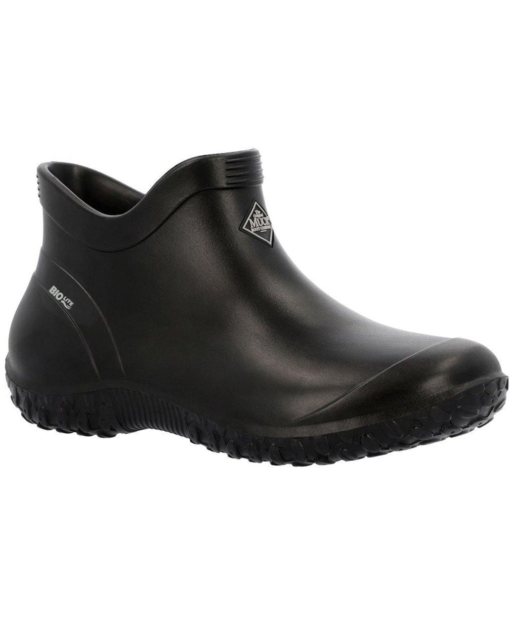 Muck Boot Black Muckster Lite Ankle Wellingtons for men