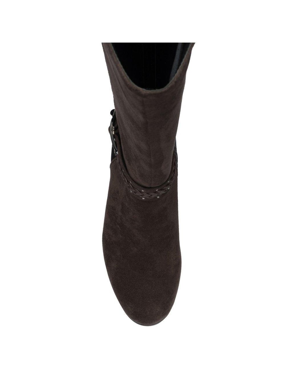Lotus Black Palmer Knee High Boots
