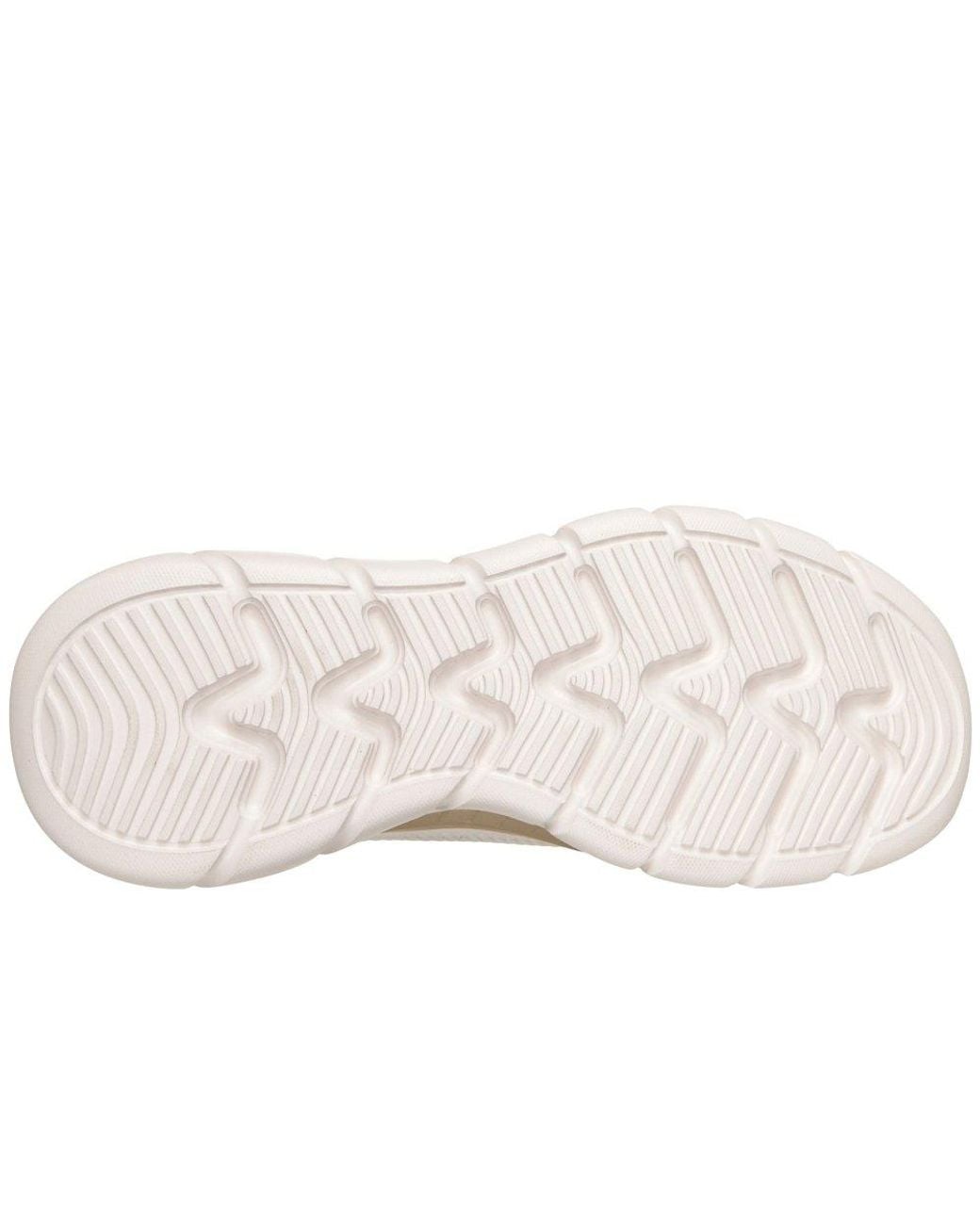 Skechers White Bobs B Flex Hi Flying Trainers