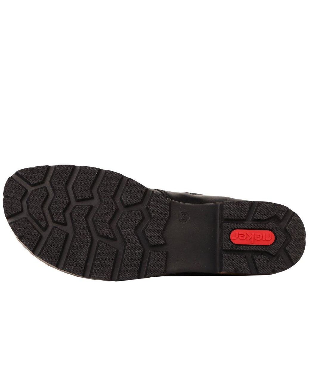 Rieker Black Thornton Ankle Boots