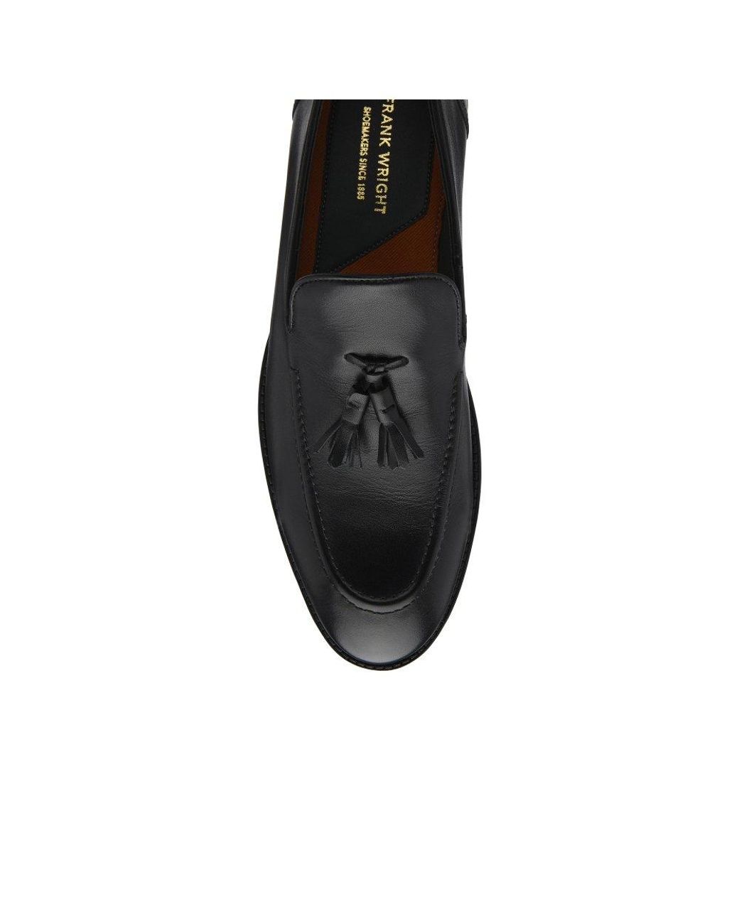 Frank Wright Black Osgood Loafers for men