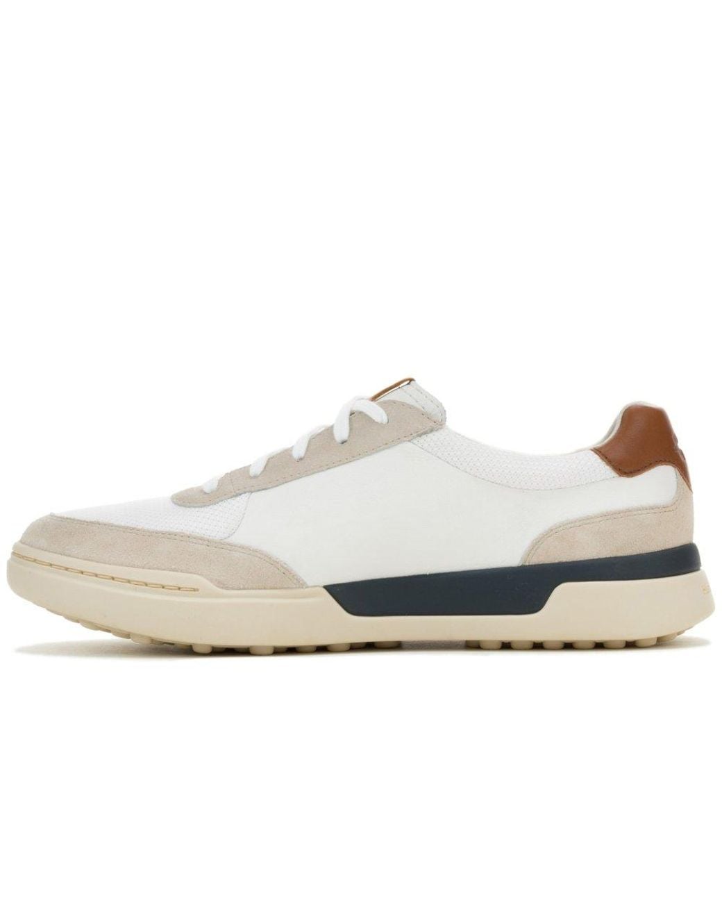 Hush Puppies White Wes Hp Trainers for men
