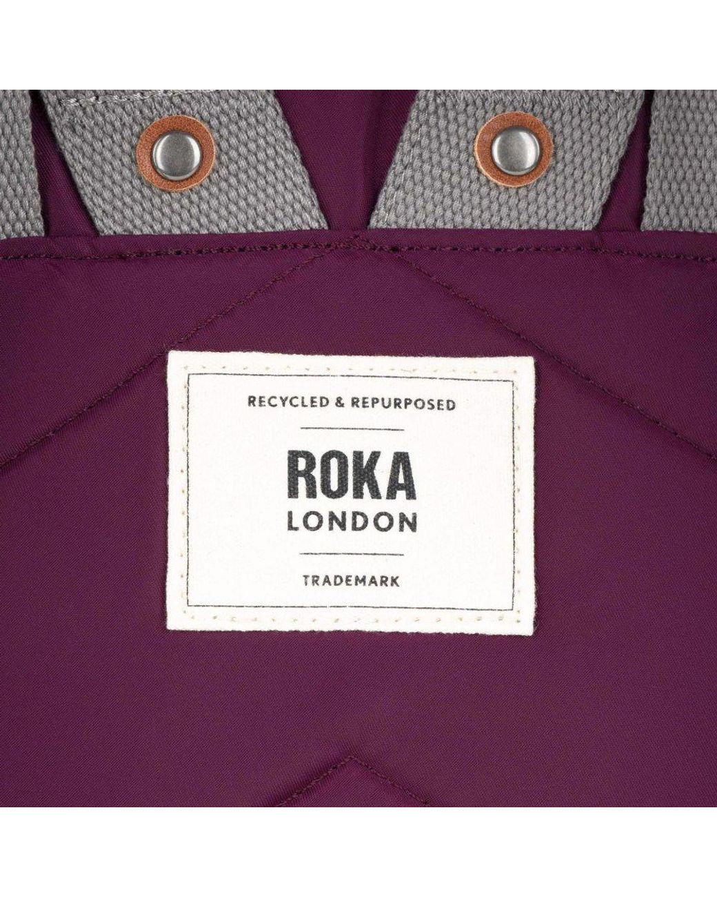 Roka Purple Canfield B Small Backpack